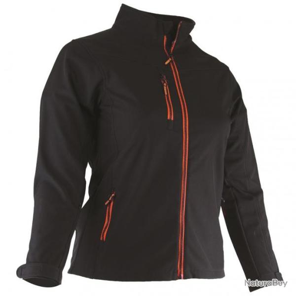 Veste softshell pour femme LMA ALBA Noir 2 / S