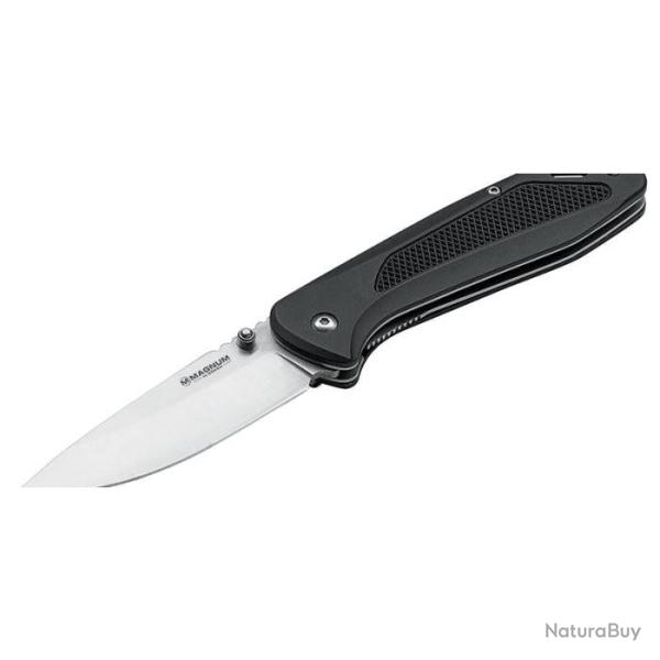 Couteau Boker Magnum Advance Checkering Black - Lame 90mm Default Tit