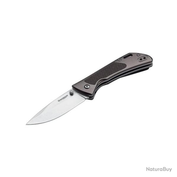Couteau Boker Magnum Advance Checkering Dark Bronze - Lame 85mm Defau