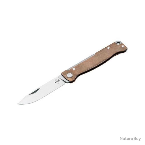 Couteau Boker Plus Atlas Brass - Lame 70mm Default Title