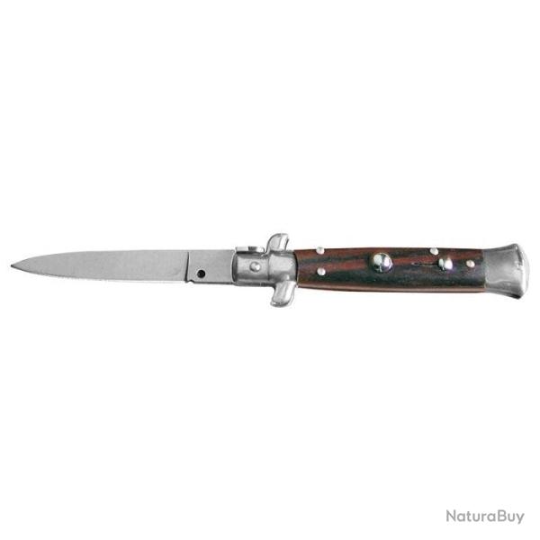 Couteau Consorzio Auto Stilleto - Palissandre 85mm - 85mm