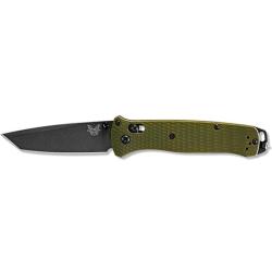 Couteau Benchmade Bailout - Lame 86mm Noir / Gris / Gris - Olive / Gris