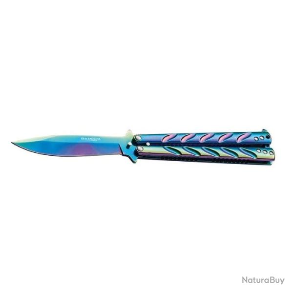 Couteau Boker Magnum Balisong Rainbow - Lame 102mm Default Title