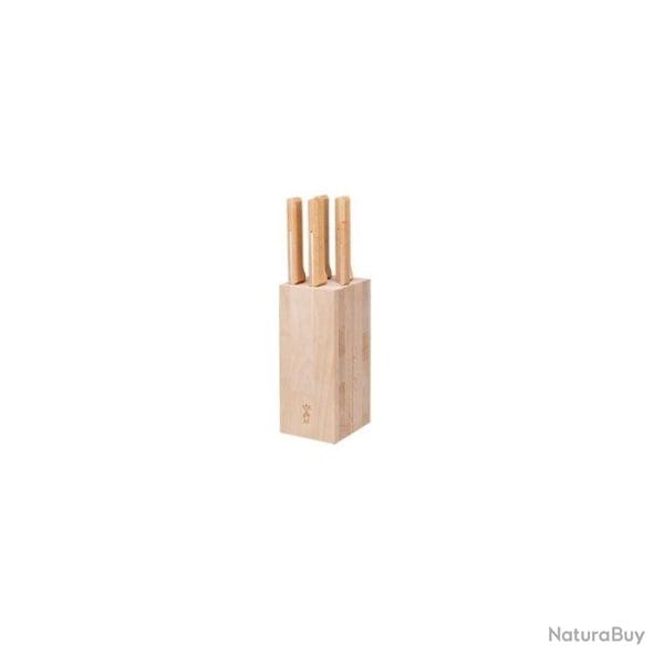 Bloc Viande 5 Couteaux Opinel - Collection Parall�le