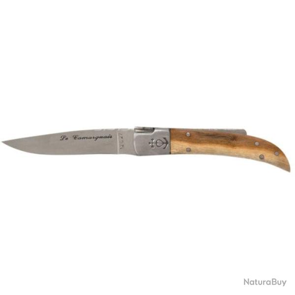 Couteau Camarguais N�10 Trident Soud� Olivier / 90mm - Pistachier / 90mm