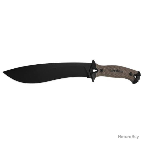 Couteau Kershaw Camp 10 - Lame 254mm Noir - Tan
