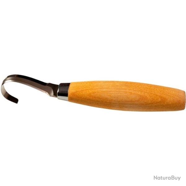 Couteau Morakniv Carving Hook 164 - Lame 52mm A Droite - A Gauche
