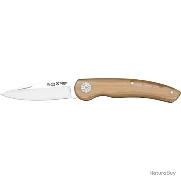 Couteau Nieto Climber - Lame 75mm - Immitation Corne