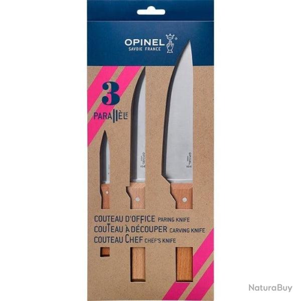 Coffret Couteaux Opinel Trio Parallle Default Title