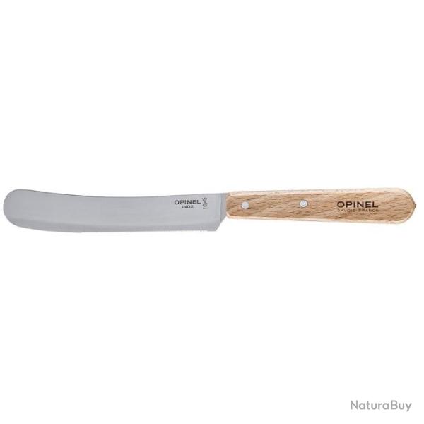 Couteau petit-D�jeuner Opinel- Lame 115mm Bois Naturel - Bois Naturel