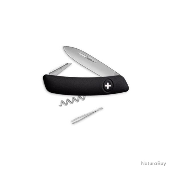 Couteau Suisse Swiza D01 - Mat - Noir