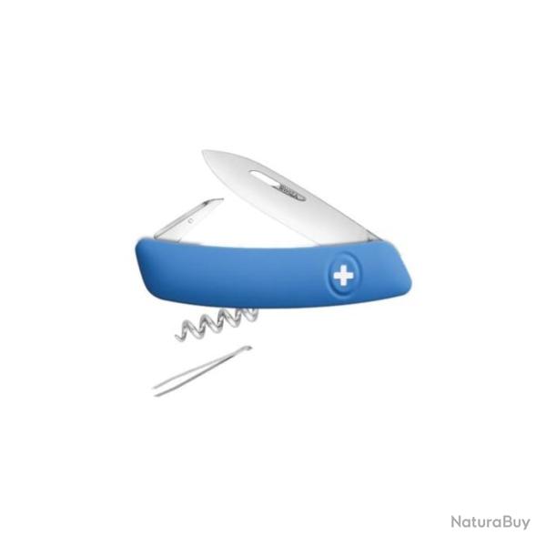 Couteau Suisse Swiza D01 - 6 Fonctions - Bleu