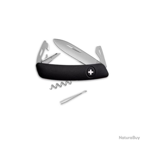 Couteau Suisse Swiza D03 - Mat - Noir