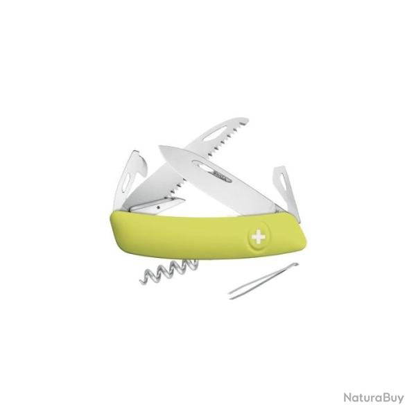 Couteau Suisse Swiza D05 - 12 Fonctions - Vert Pomme