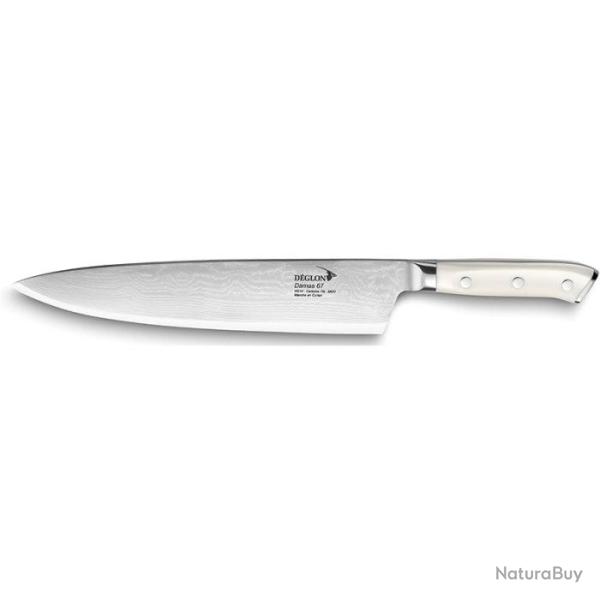 Couteau Deglon Eminceur Chef Damas 200mm - 250mm
