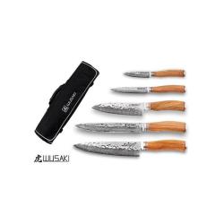 Mallette 5 Couteaux Wusaki Damas Default Title