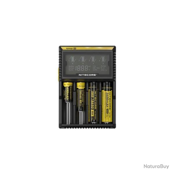 Chargeur Nitecore 4 Batteries