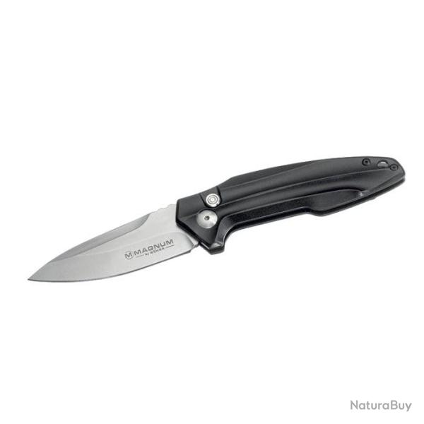 Couteau Boker Magnum Final Flick Out - Lame 80mm Noir - Noir
