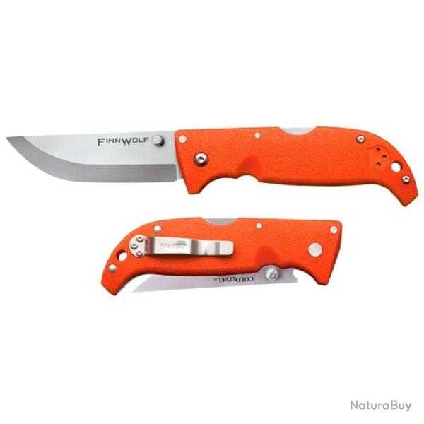 Couteau Cold Steel Finn Wolf - Lame 89mm Kaki - Orange