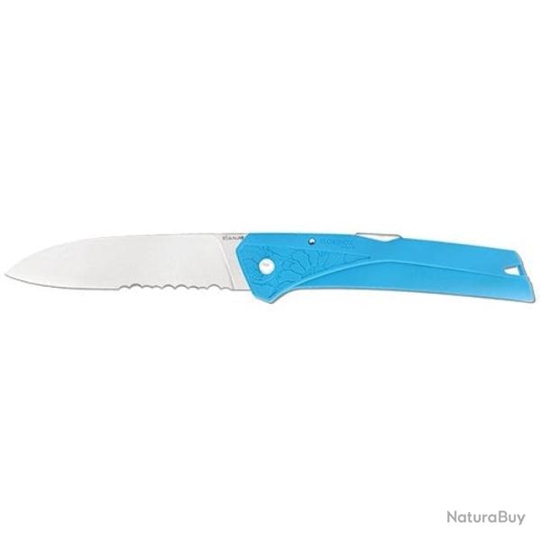 Couteau Florinox Kiana Lame Crant�e - Lame 87mm Bleu - Bleu