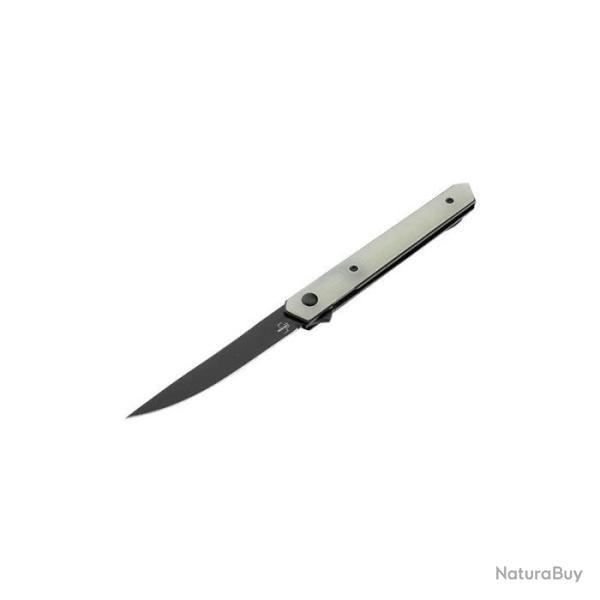 Couteau Boker Plus Kwaiken Air Mini G10 Lame Noire - Lame 54mm Noir - Jade