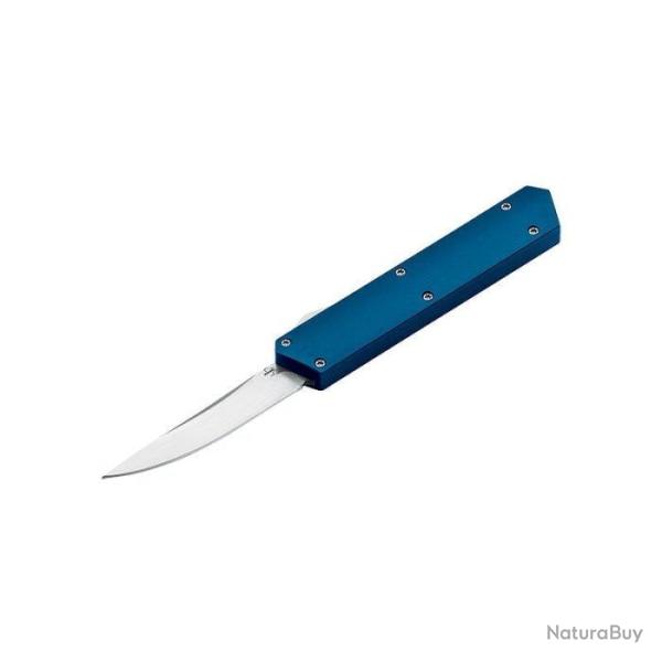 Couteau Boker Plus Kwaiken OTF - Lame 81mm - Bleu