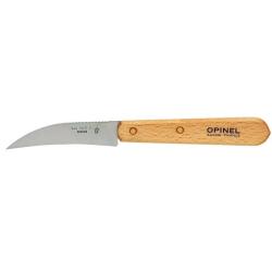Couteau &agrave; L&eacute;gumes Opinel n&deg;114 - Lame 70mm - H&ecirc;tre