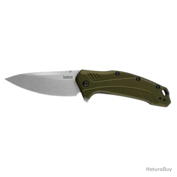 Couteau Kershaw Link Olive - Lame 84mm Default Title