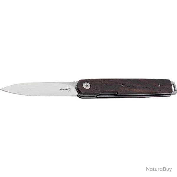 Couteau Boker Plus LRF - Lame 78mm Carbone - Cocobolo