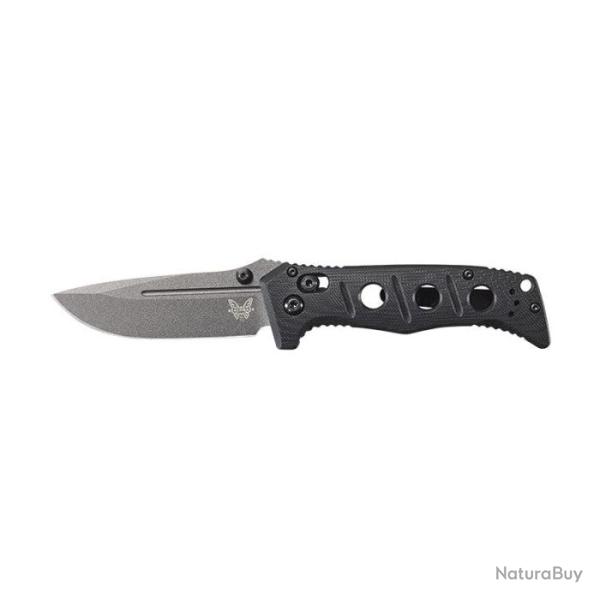 Couteau Benchmade Mini Adamas - Lame 83mm Marron - Noir