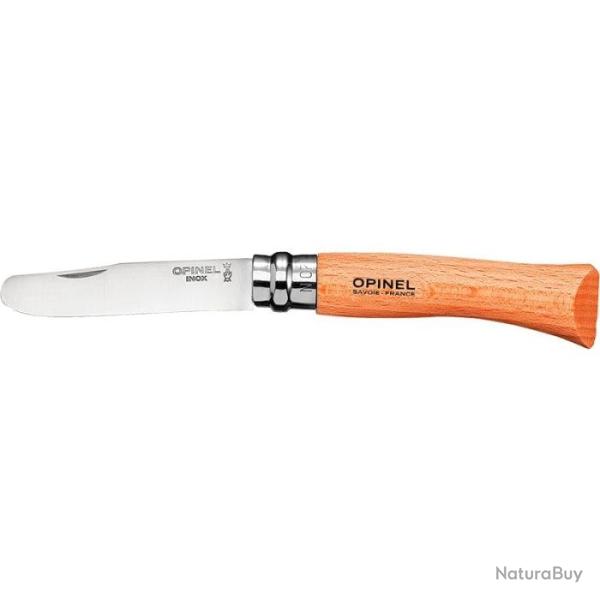 Couteau Opinel Mon Premier Opinel N�07 - Lame 74mm - 6pcs Bleu - H�tre