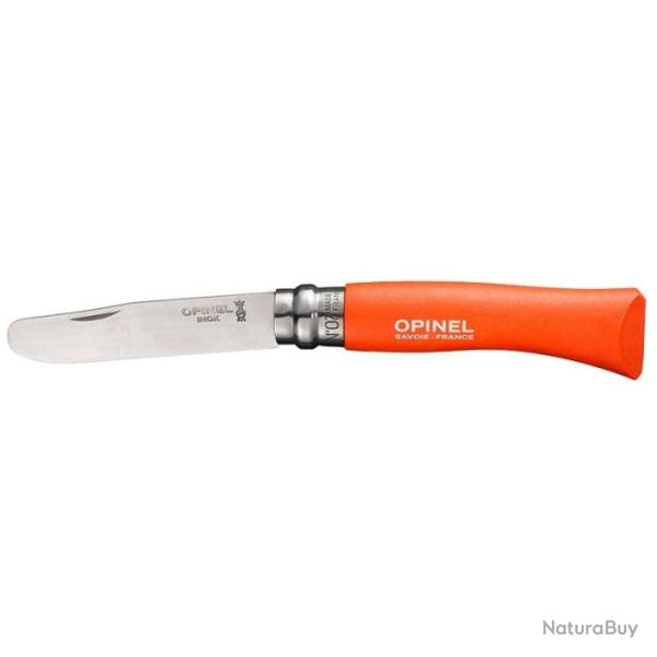 Couteau Opinel Mon Premier Opinel N07 - Lame 74mm - 6pcs Bleu - Mandarine