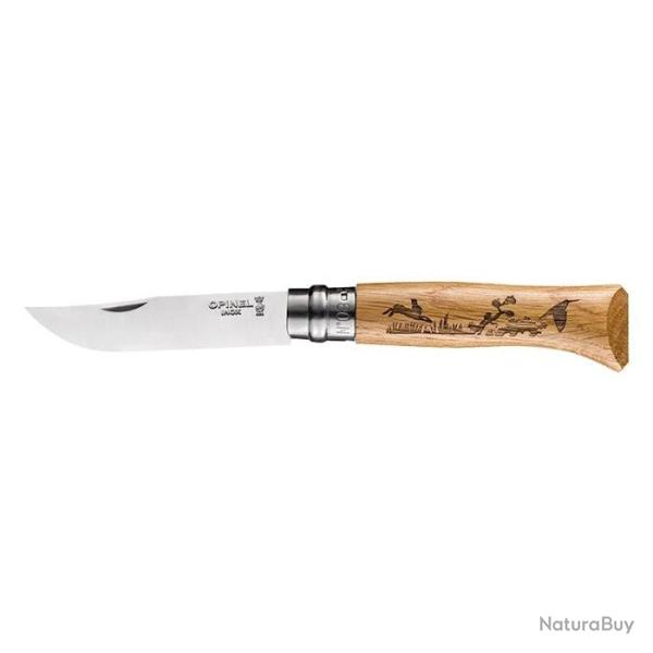 Couteau Opinel N�8 Animalia - Lame 85mm Cerf - Li�vre