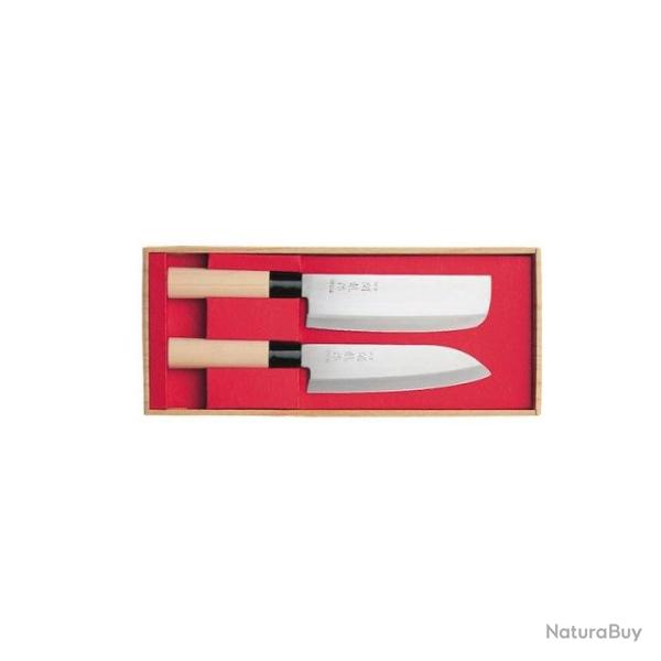 Coffret Couteau Sekiryu Nakiri & Santoku - 2pcs Default Title