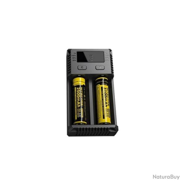 Chargeur Nitecore NEW Intellicharger pour 2 Batteries