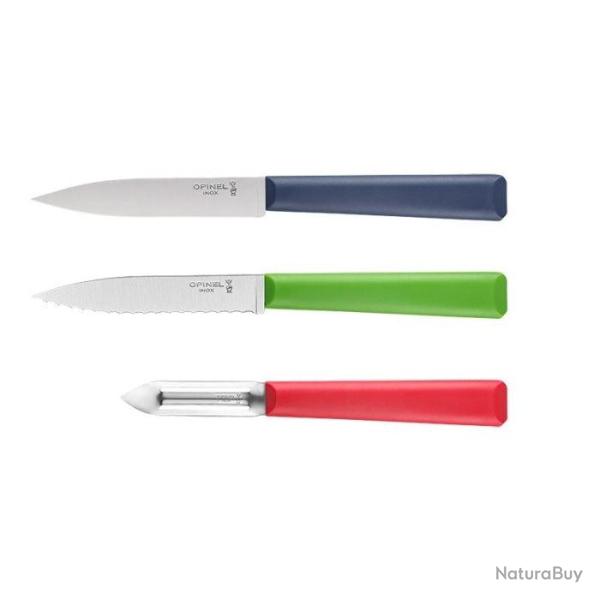 Coffret Couteau Opinel Trio les Essentiels - 3pcs Default Title