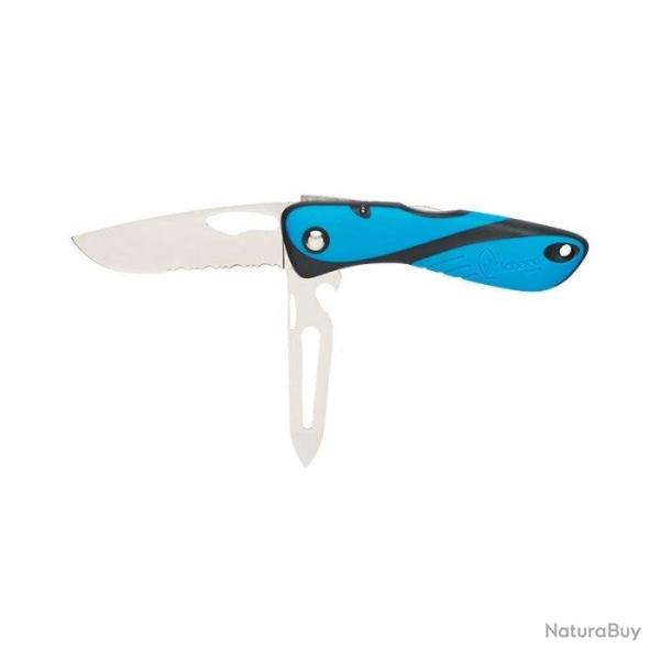 Couteau Wichard Offshore Lame Mixte et Epissoir - Lame 80mm Bleu - Bleu
