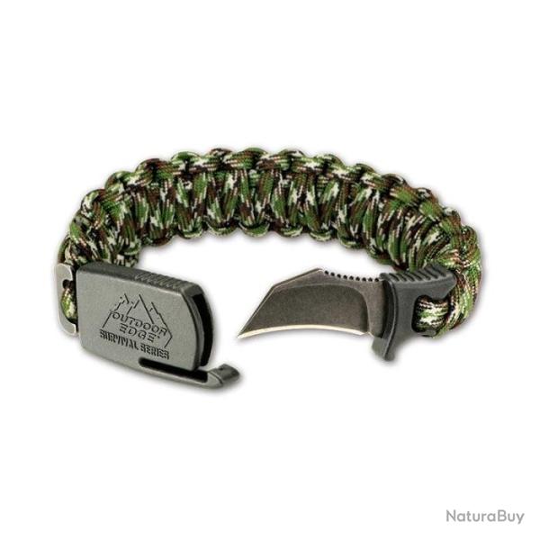 Bracelet Couteau Outdoor Edge Para-Claw - Medium Camo - Camo