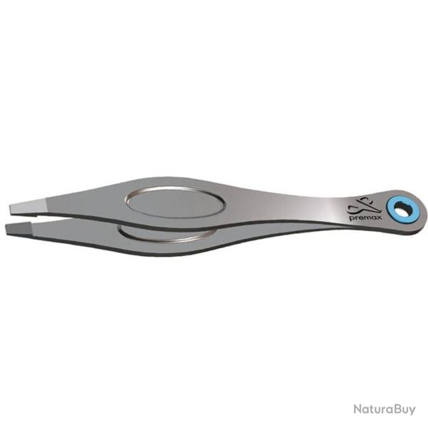 Pince � Epiler Premax Ring Lock Sabl�e - Longueur 100mm Biais - Droit