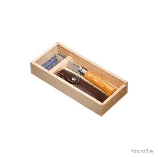 Coffret Couteau Opinel Plumier Inox N�08 Olivier - Lame 85mm Default