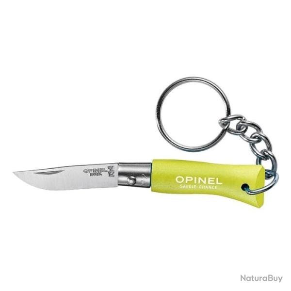 Couteau Porte-Cl�s Opinel Inox N�02 - Lame 35mm - Anis