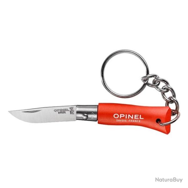 Couteau Porte-Cl�s Opinel Inox N�02 - Lame 35mm - Orange