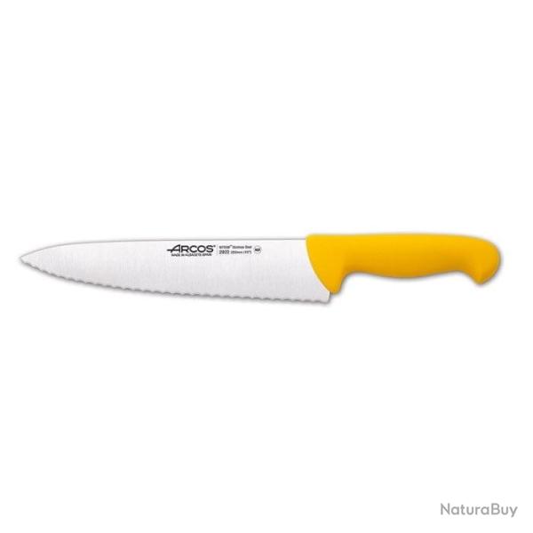 Couteau Arcos Prof - Boucher - Lame Crant�e - 250mm
