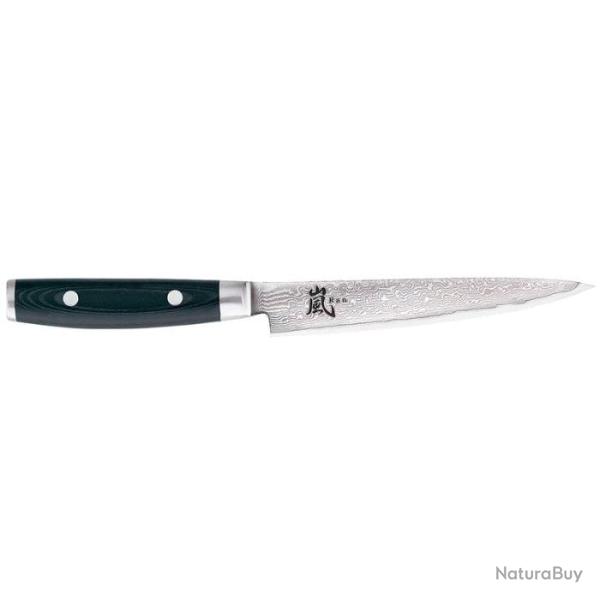 Couteau Yaxell RAN - D�couper - Damas 180mm - 150mm