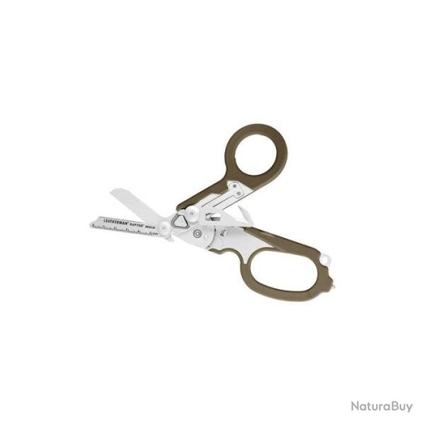 Ciseaux M�dicaux Multifonctions Leatherman Raptor - 6 outils Noir - Coyotte