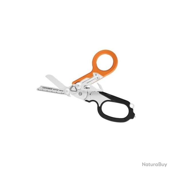 Ciseaux M�dicaux Multifonctions Leatherman Raptor - 6 outils Noir - Orange