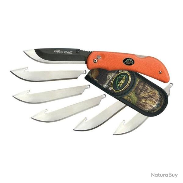 Couteau Outdoor Edge Razor Blaze - Lame 89mm + 6 Lames Default Title