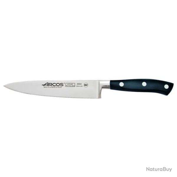 Couteau Arcos Riviera - Chef 150mm / Noir - 150mm / Noir