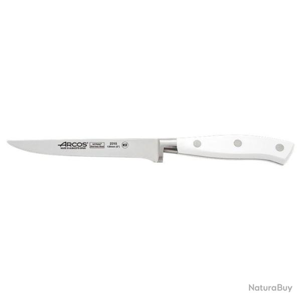 Couteau Arcos Riviera - Dsosseur - Lame 130mm Noir - Blanc