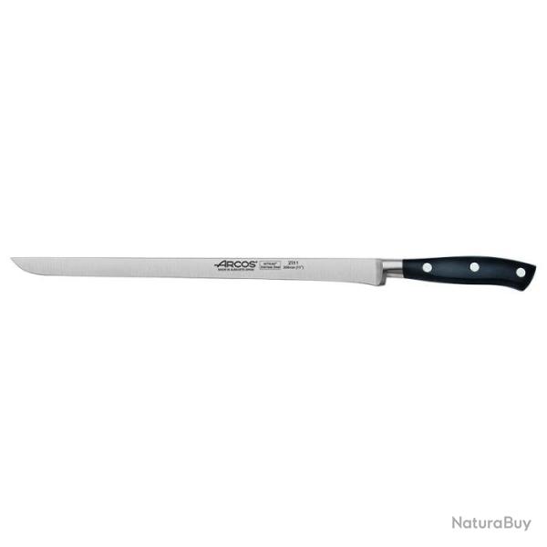 Couteau Arcos Riviera - Jambon 250mm / Noir - 300mm / Noir